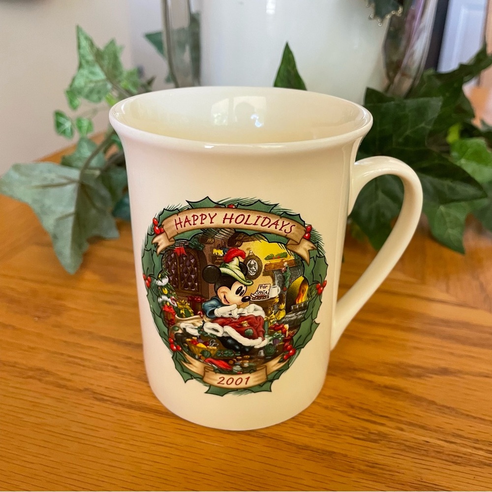 Vintage 2001 Mickey Mouse Through the Years Brave Little Tailor Mug